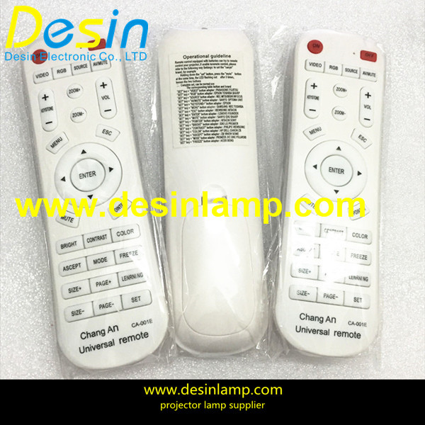 wholesale high quality universal projector remote control for all brands projectors